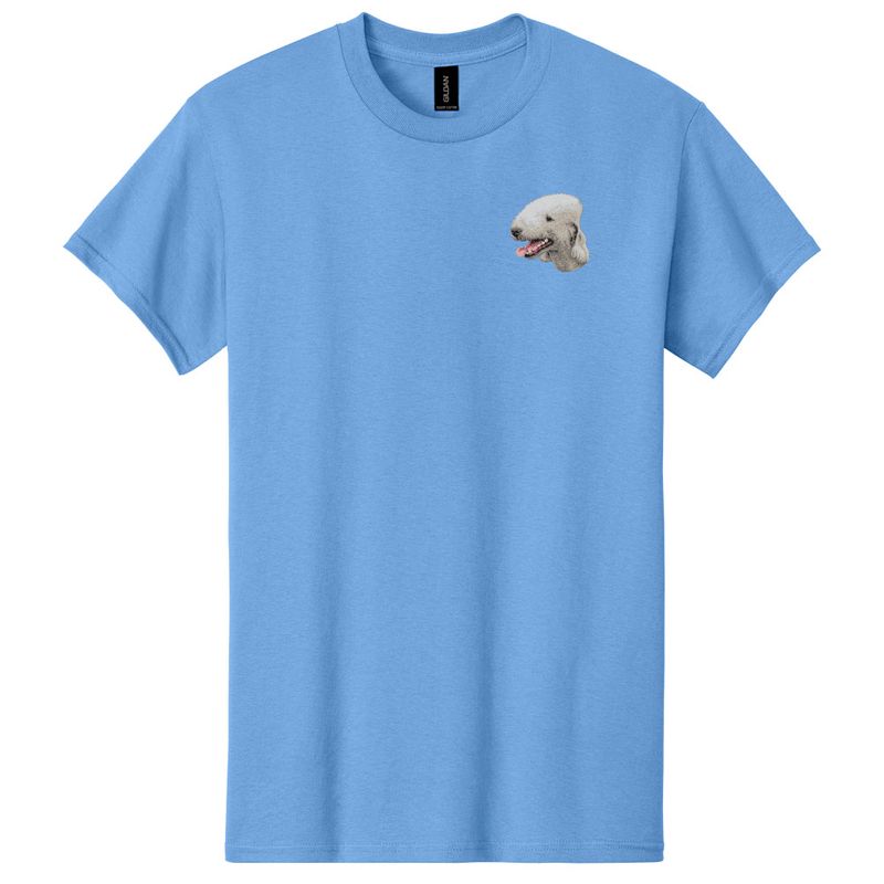 Bedlington Terrier Embroidered Men's T-Shirt