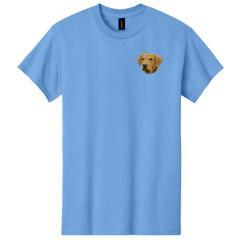 Chesapeake Bay Retriever Embroidered Men's T-Shirt