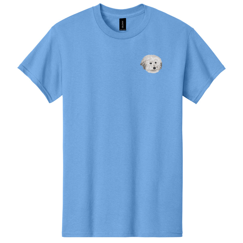 Coton de Tulear Embroidered Men's T-Shirt