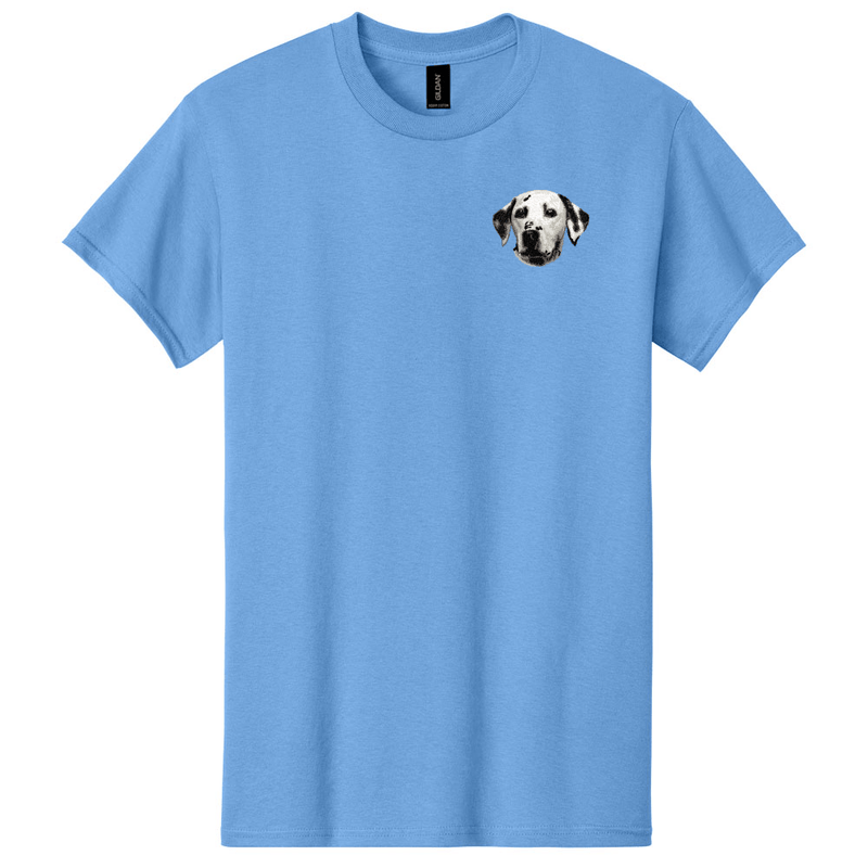 Dalmatian Embroidered Men's T-Shirt