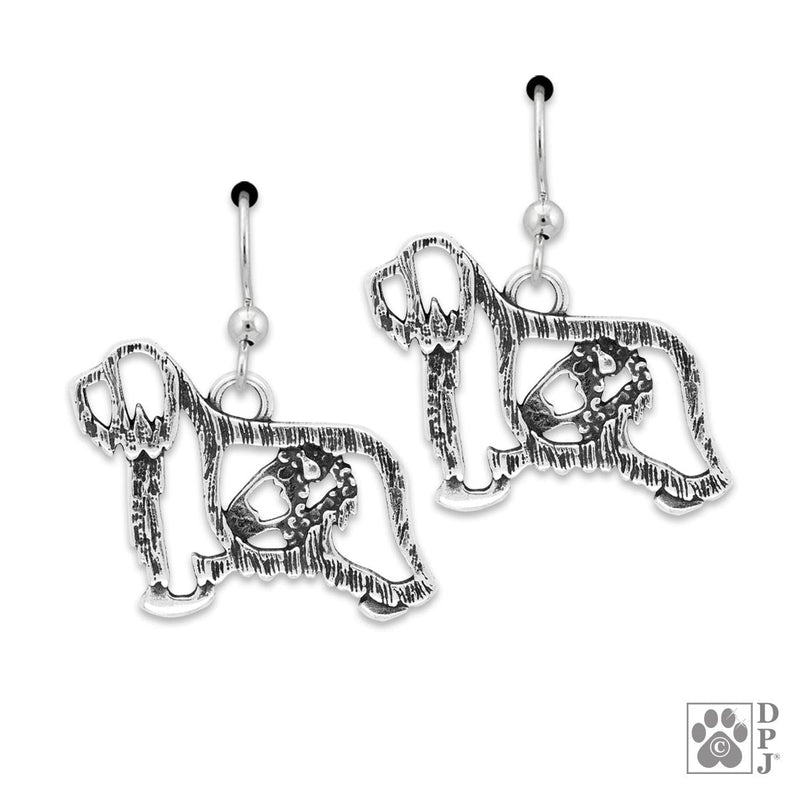 Bearded Collie Earrings