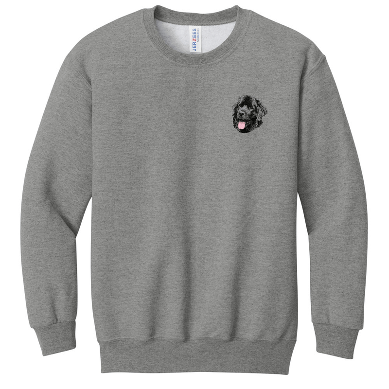 Newfoundland Embroidered Youth Crewneck Sweatshirt