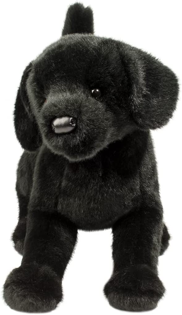 Douglas Black Lab Plush Stuffed Animal 16” floppy