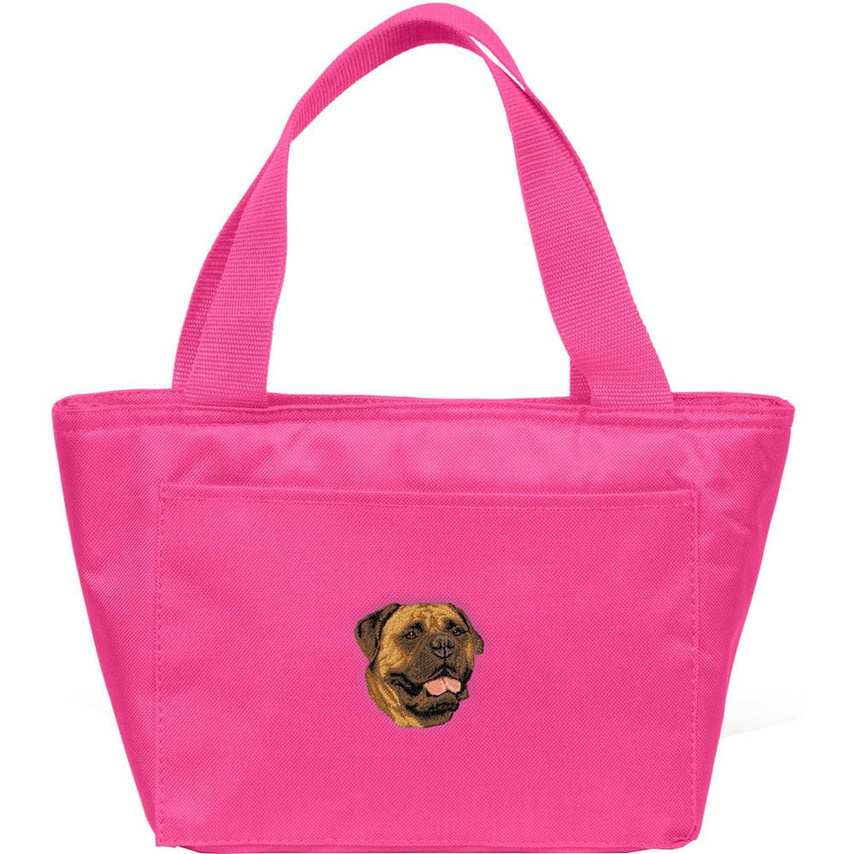 Bullmastiff Embroidered Insulated Lunch Tote
