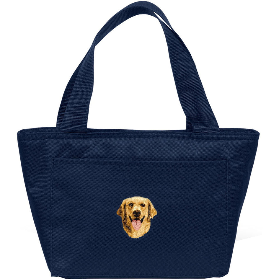 Golden Retriever Embroidered Insulated Lunch Tote