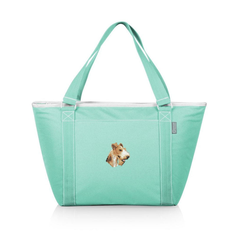 Wire Fox Terrier Embroidered Topanga Cooler Tote Bag