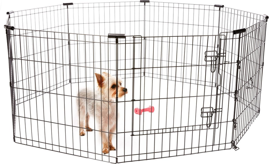 Frisco Wire Dog & Small Pet Exercise Pen with Step-Through Door