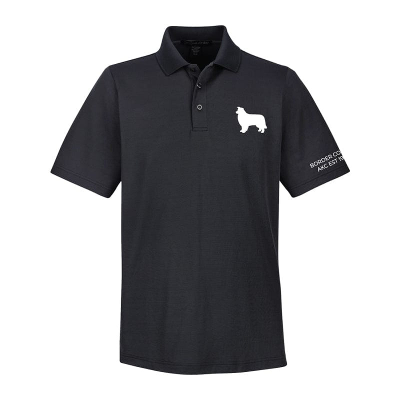 Border Collie Embroidered AKC Men's Polo