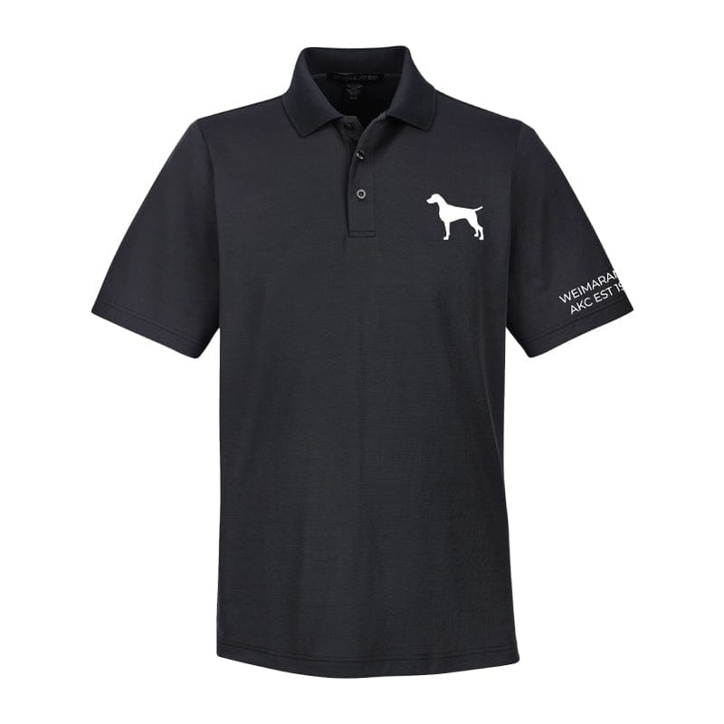 Weimaraner Embroidered AKC Men's Polo