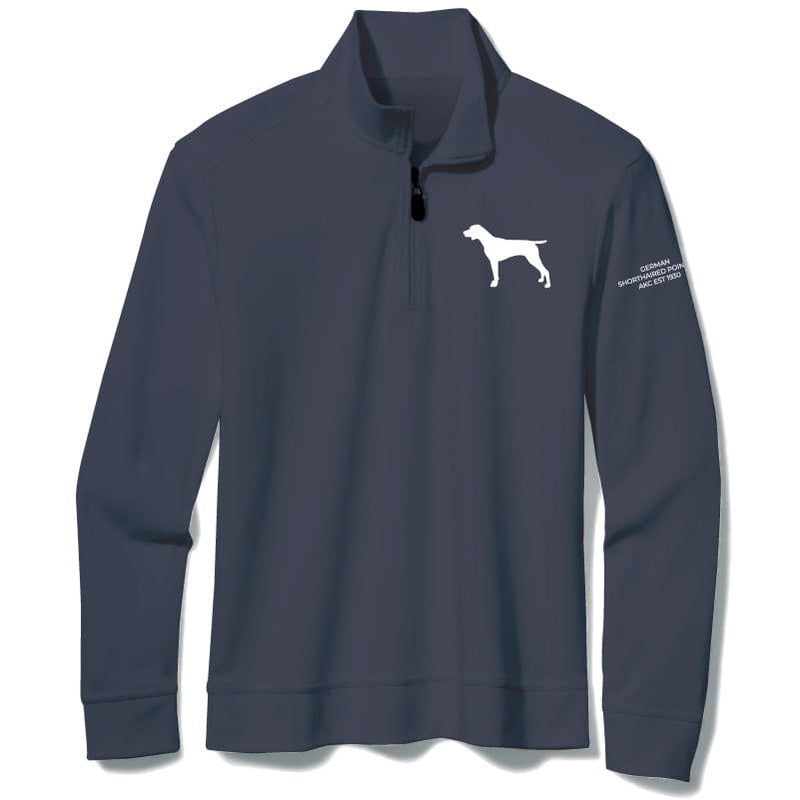 German Shorthaired Pointer Embroidered AKC Quarter Zip