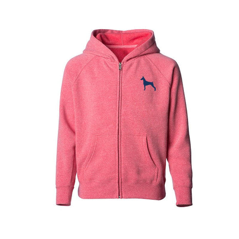 Doberman Pinscher Toddler Full Zip Sweatshirt