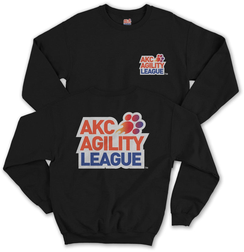 AKC Agility League - Adult Unisex Crewneck Sweatshirt