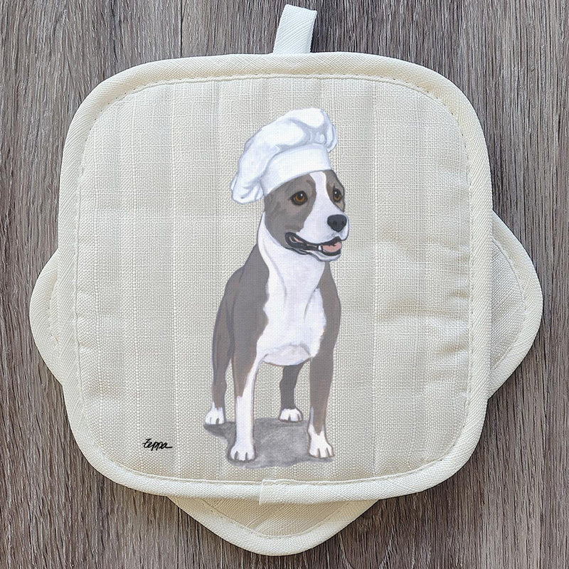 American Staffordshire Pot Holder Set