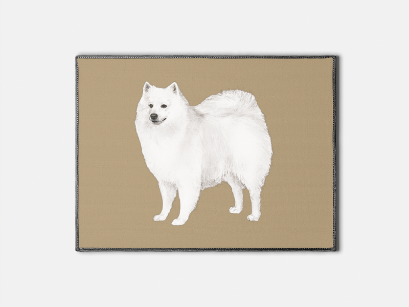 American Eskimo Dog Doormat