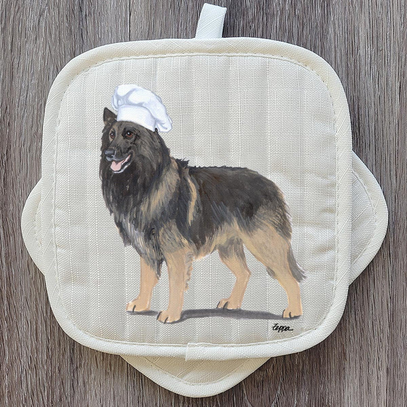 Belgian Tervuren Pot Holder Set