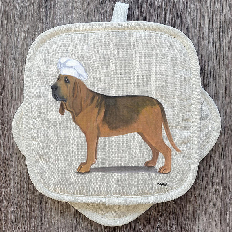 Bloodhound Pot Holder Set
