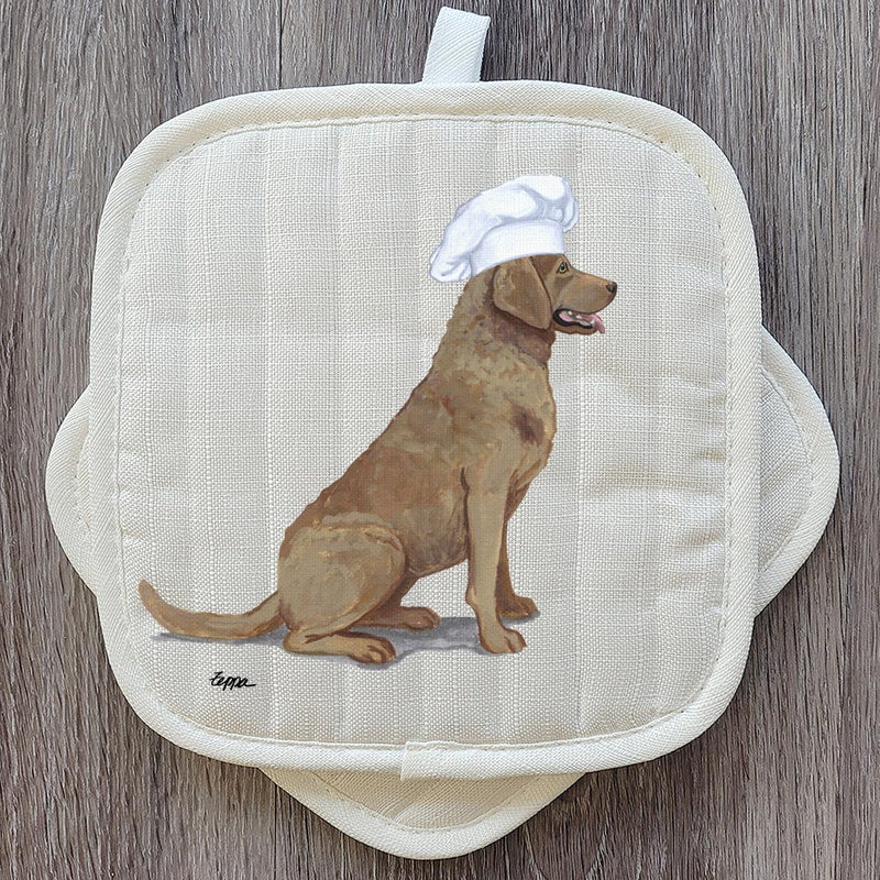 Chesapeake Bay Retriever Pot Holder Set