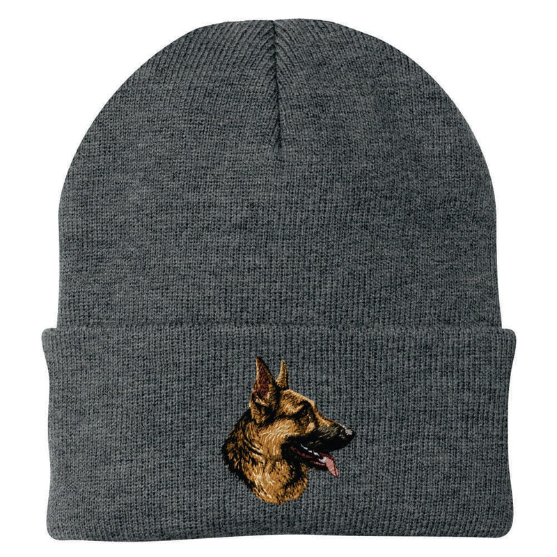 German Shepherd Dog Embroidered Beanie