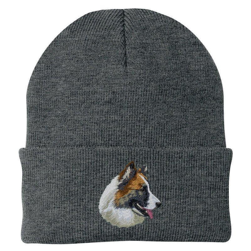 Icelandic Sheepdog Embroidered Beanie