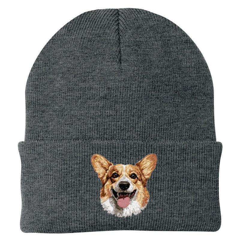 Pembroke Welsh Corgi Embroidered Beanie