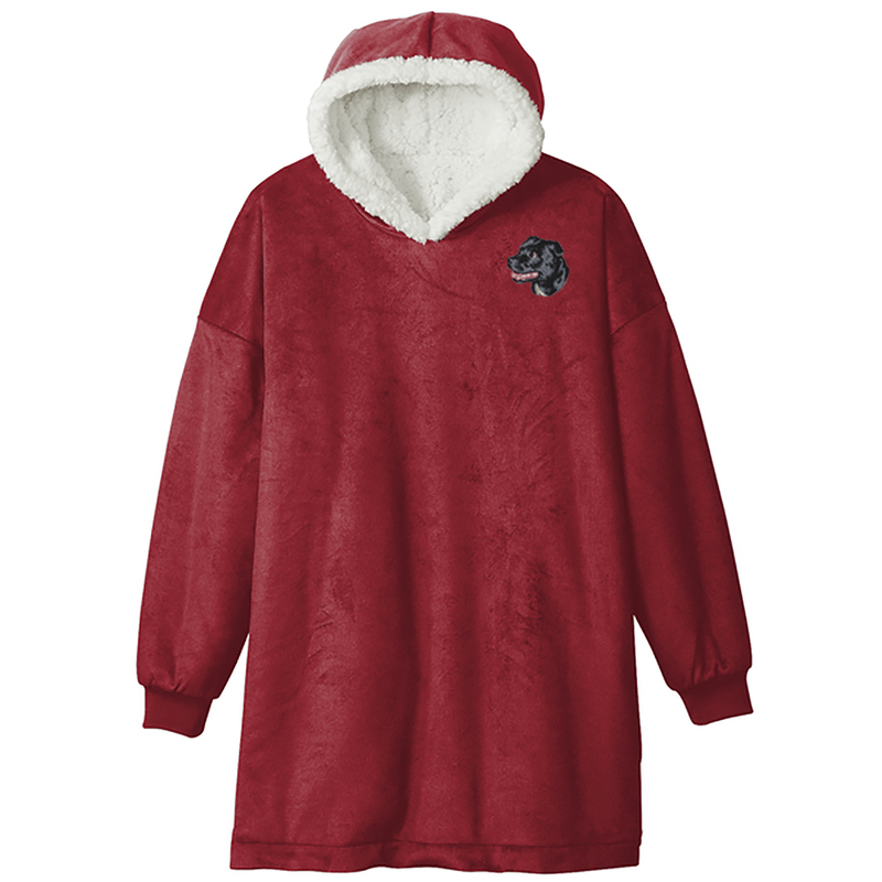 Staffordshire Bull Terrier Embroidered Wearable Blanket