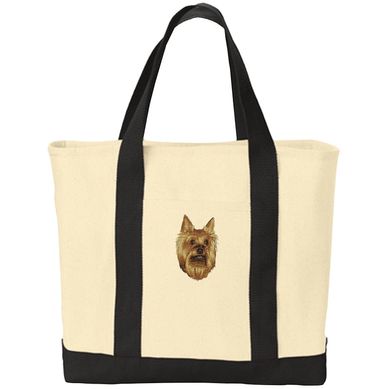 Yorkshire Terrier Embroidered Tote