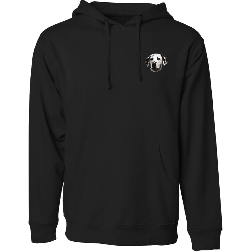 Dalmatian Embroidered Sweatshirt Hoodie