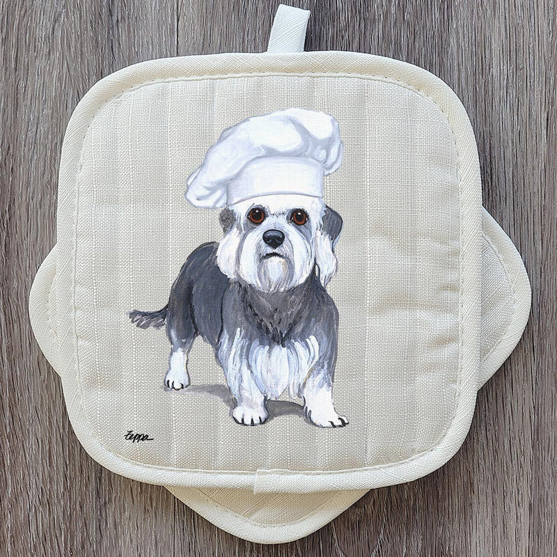 Dandie Dinmont Terrier Pot Holder Set