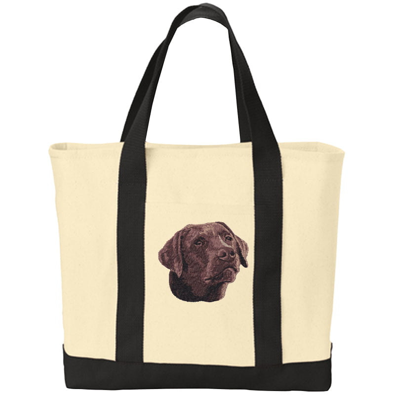 Labrador Retriever Embroidered Tote