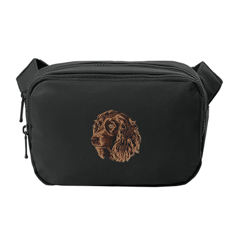 Boykin Spaniel Embroidered Crossbody Bag