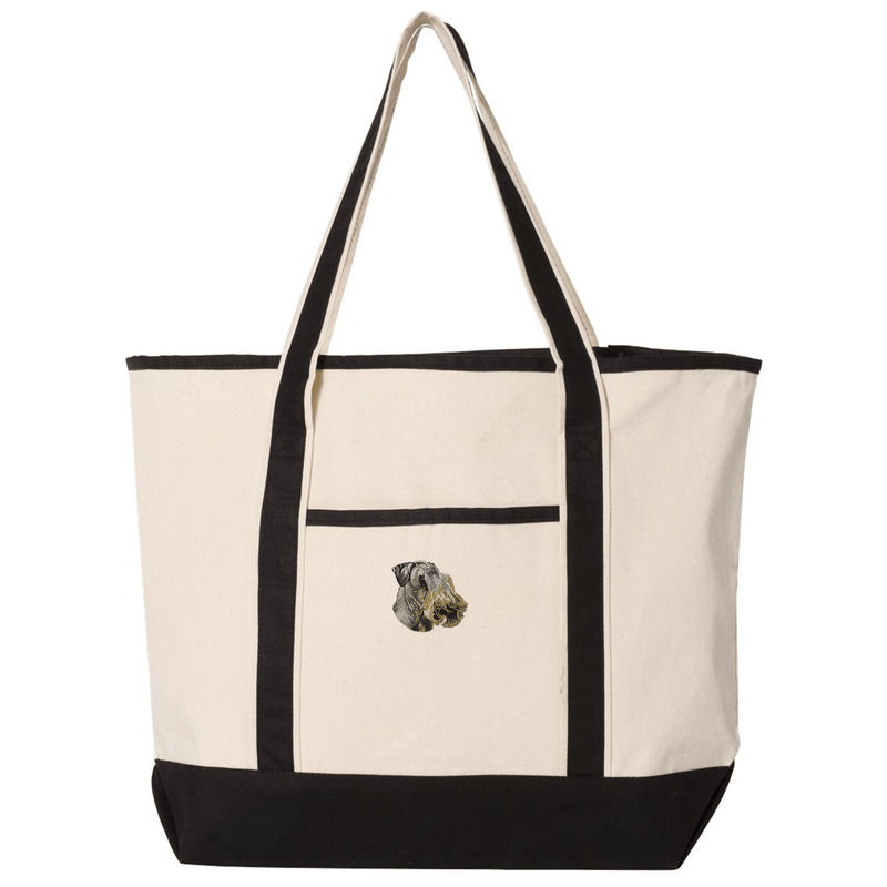 Cesky Terrier Embroidered Tote
