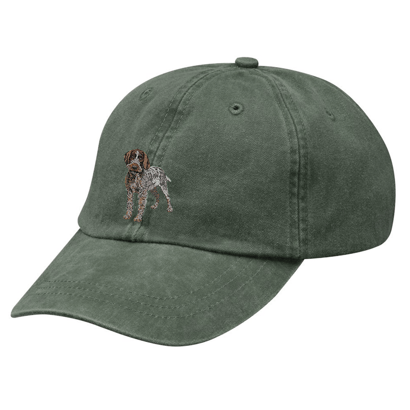 Wirehaired Pointing Griffon Embroidered Baseball Cap