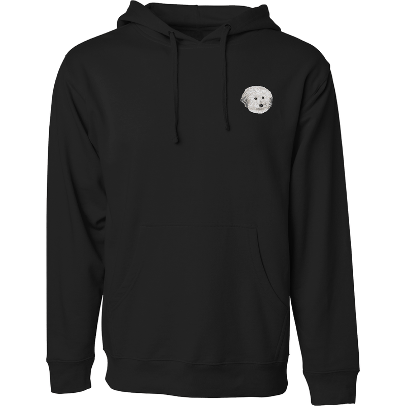 Coton de Tulear Embroidered Sweatshirt Hoodie