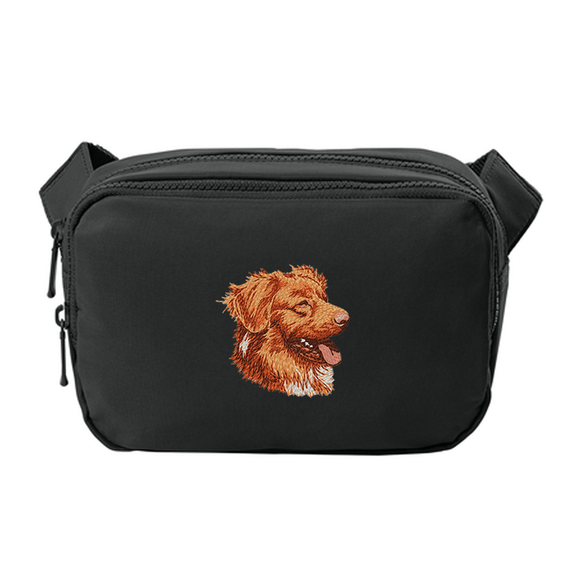 Nova Scotia Duck Tolling Retriever Embroidered Crossbody Bag