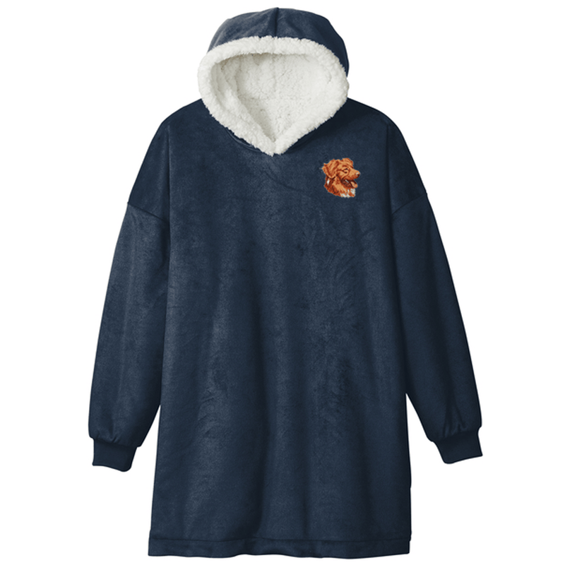 Nova Scotia Duck Tolling Retriever Embroidered Wearable Blanket