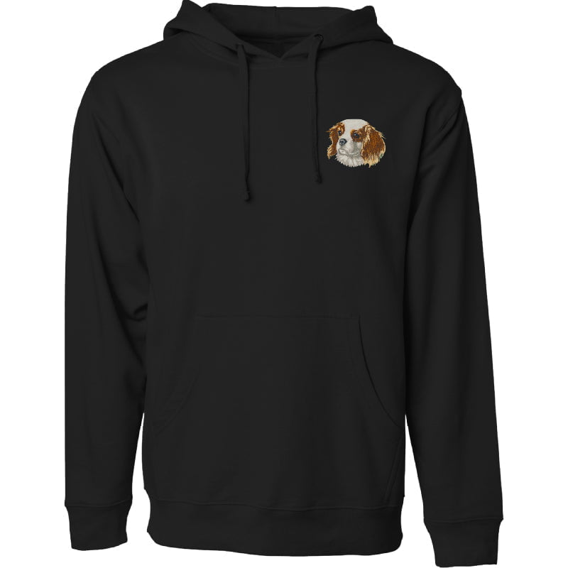 Cavalier King Charles Spaniel Embroidered Sweatshirt Hoodie
