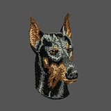 Doberman Pinscher Embroidered Men's Fleece Jacket | AKC Shop