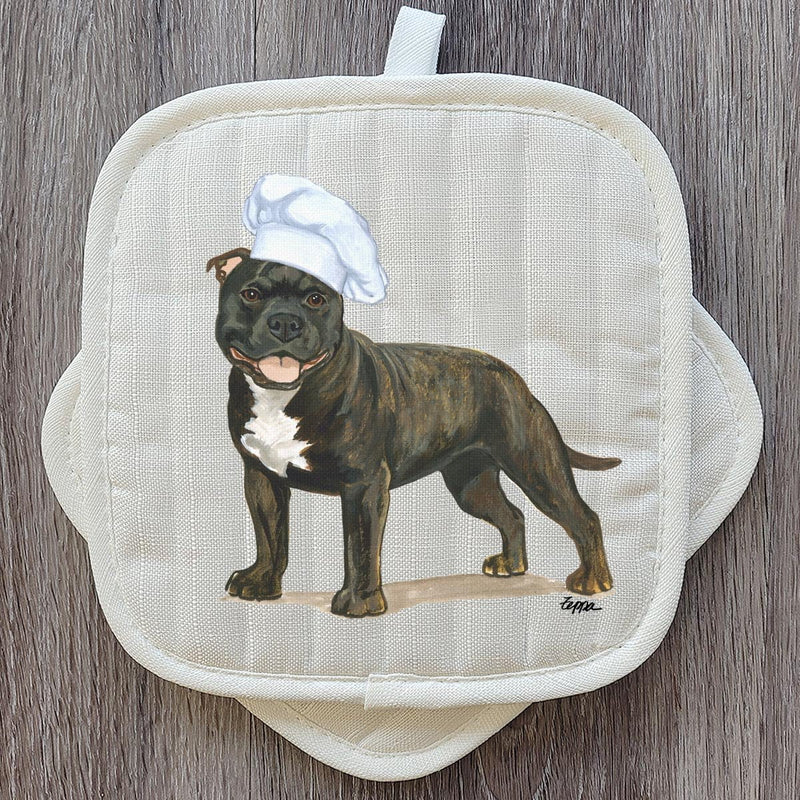 English Staffordshire Pot Holder Set
