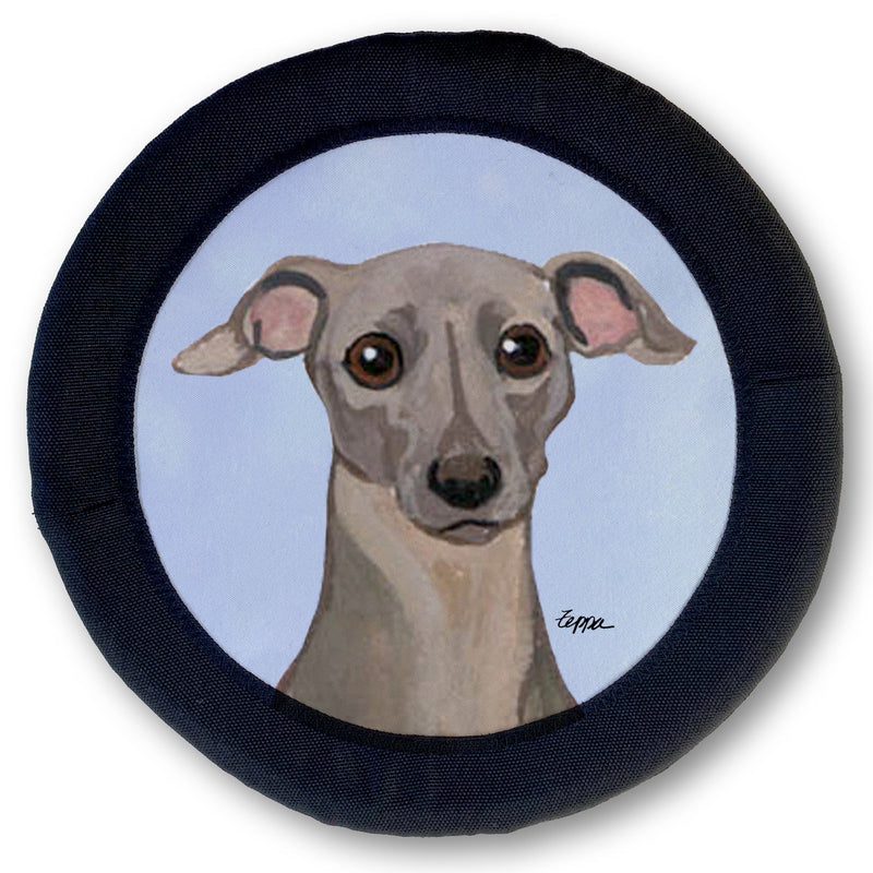 Italian Greyhound FOTOFRISBY Flying Dog Disc Toy