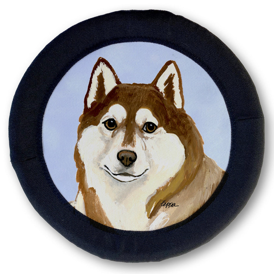 Siberian Husky FOTOFRISBY Flying Dog Disc Toy