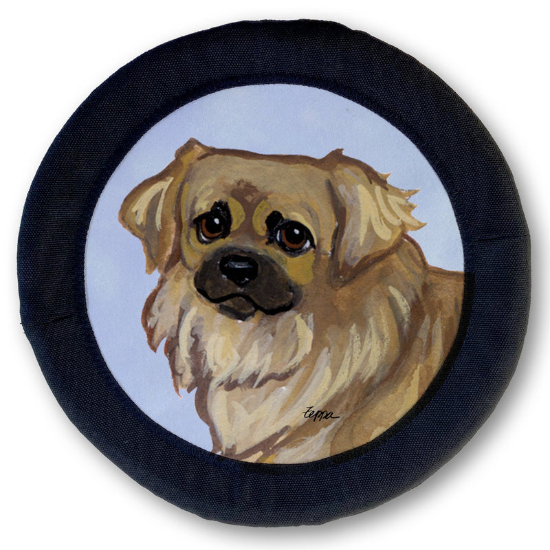 Tibetan Spaniel FOTOFRISBY Flying Dog Disc Toy