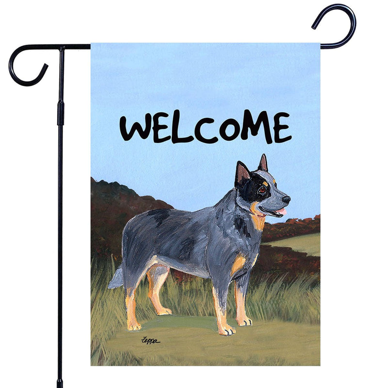 Australian Cattle Dog Garden Flag