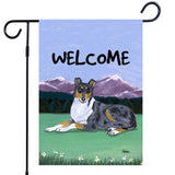 Collie Garden Flag | AKC Shop