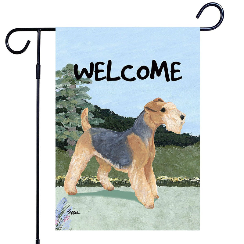 Lakeland Terrier Garden Flag