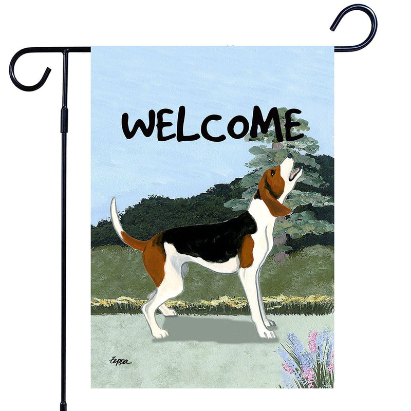 Treeing Walker Coonhound Garden Flag