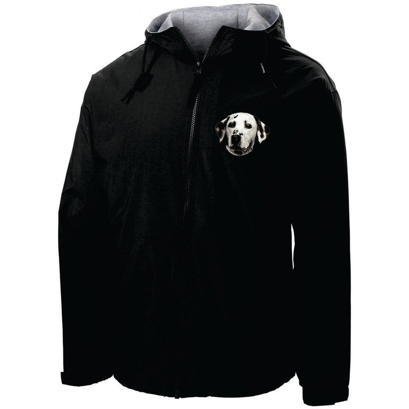 Dalmatian Embroidered Hooded Jacket