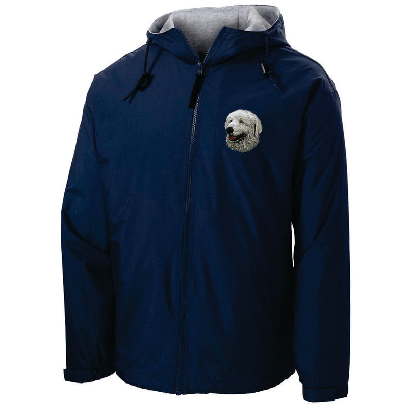 Kuvasz Embroidered Hooded Jacket