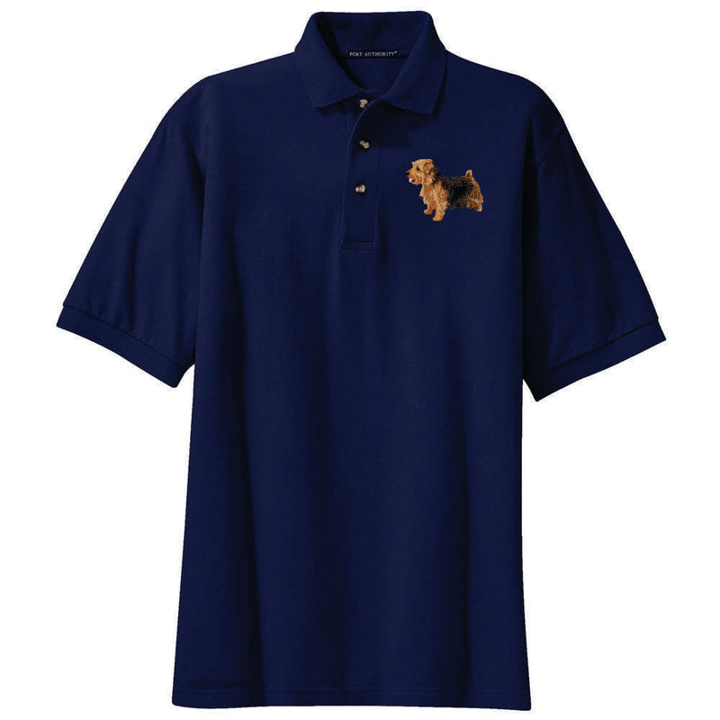 Norfolk Terrier Embroidered Polo Shirt