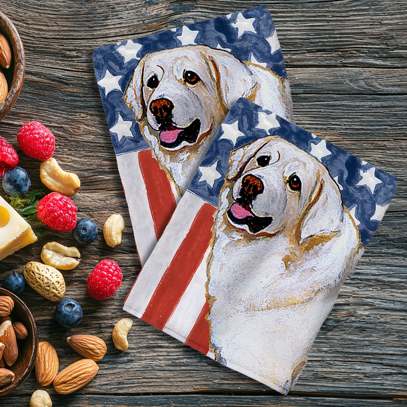 Kuvasz Americana Kitchen Towel Set