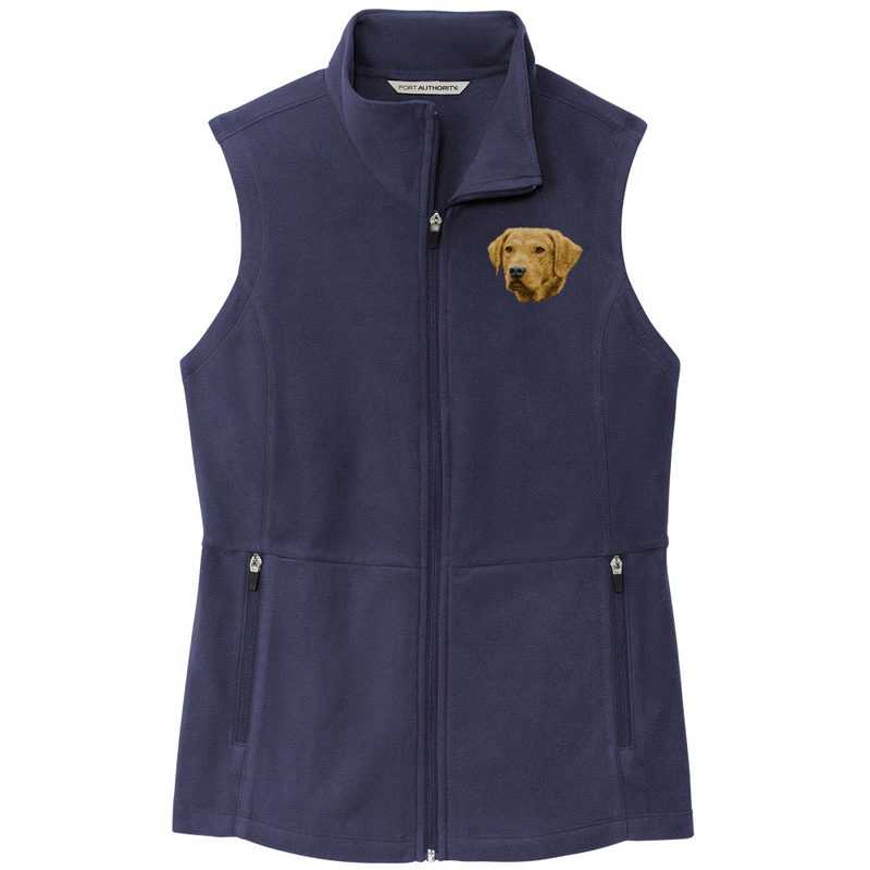 Chesapeake Bay Retriever Embroidered Women's Fleece Vest